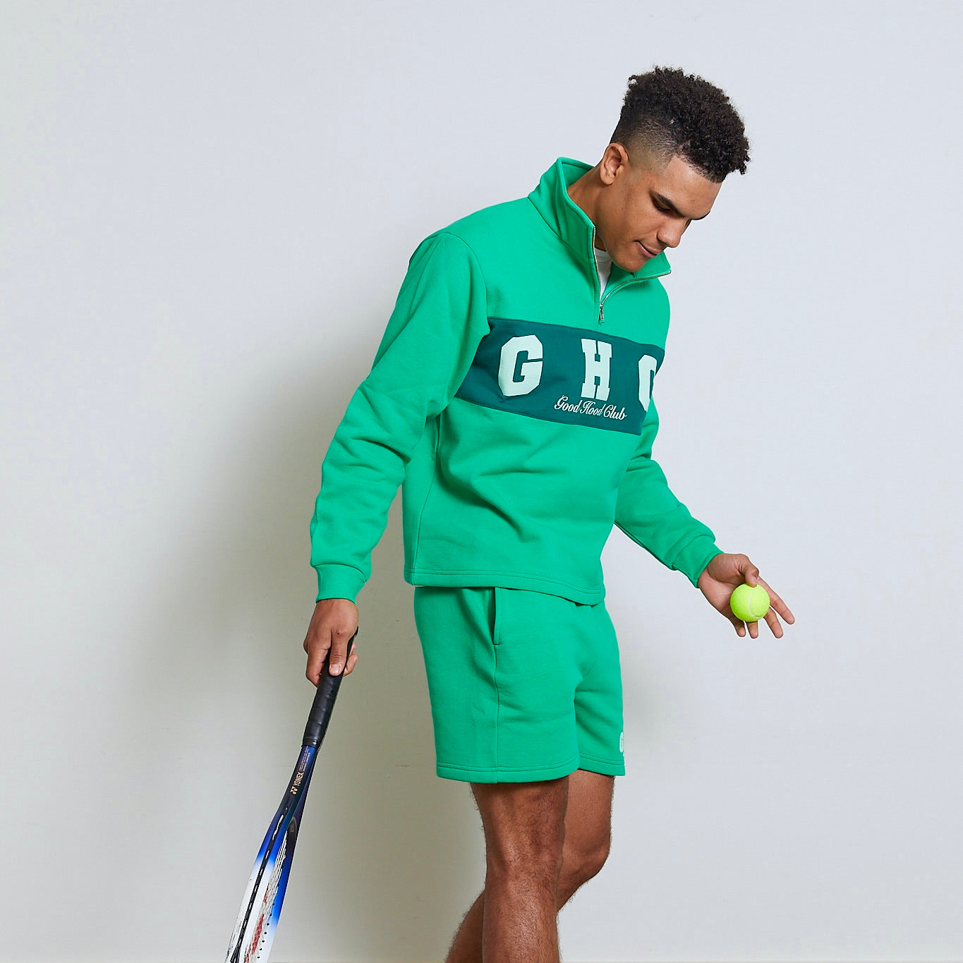 Limited Edition: Varsity Zip in Green