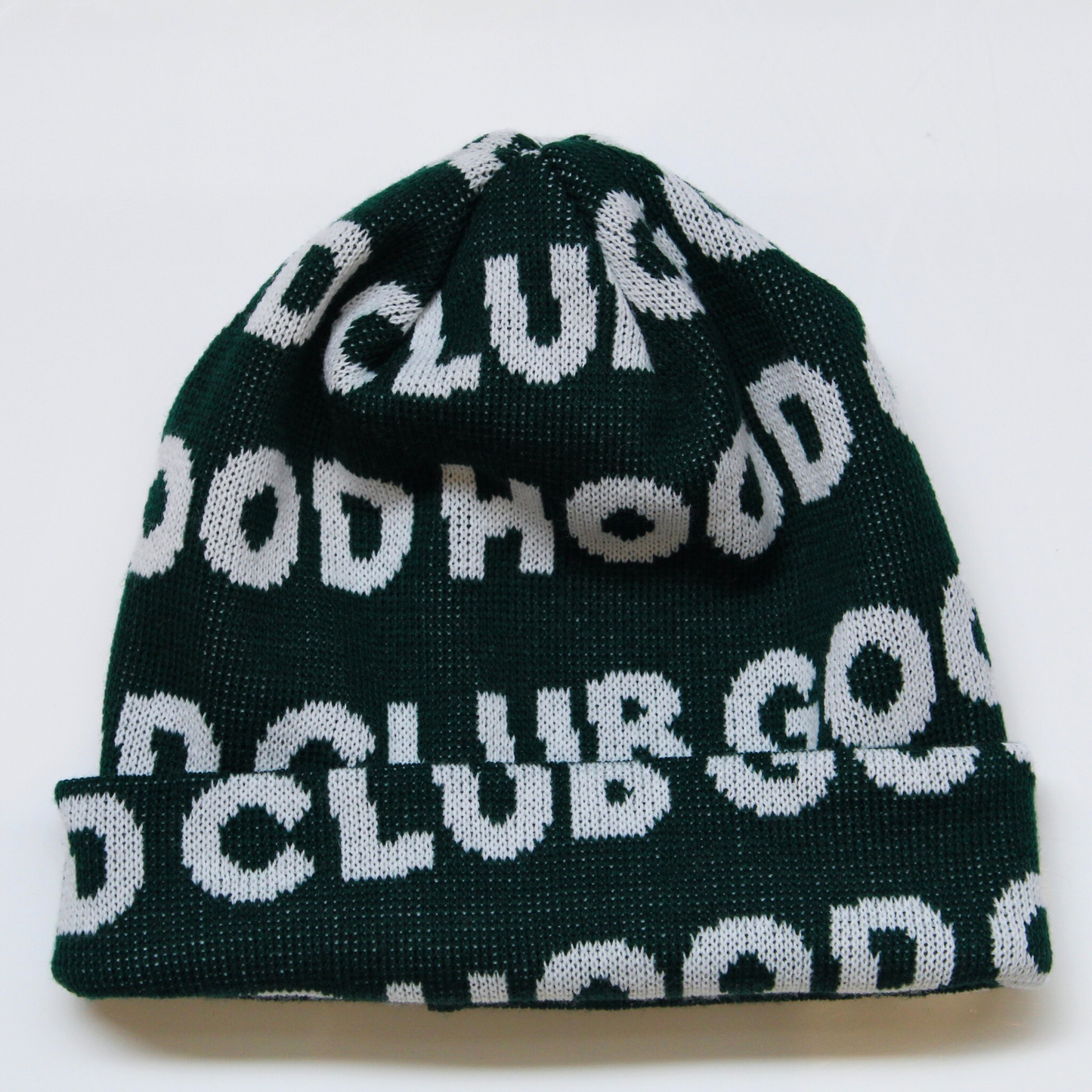 Holiday Hat in Pine Green