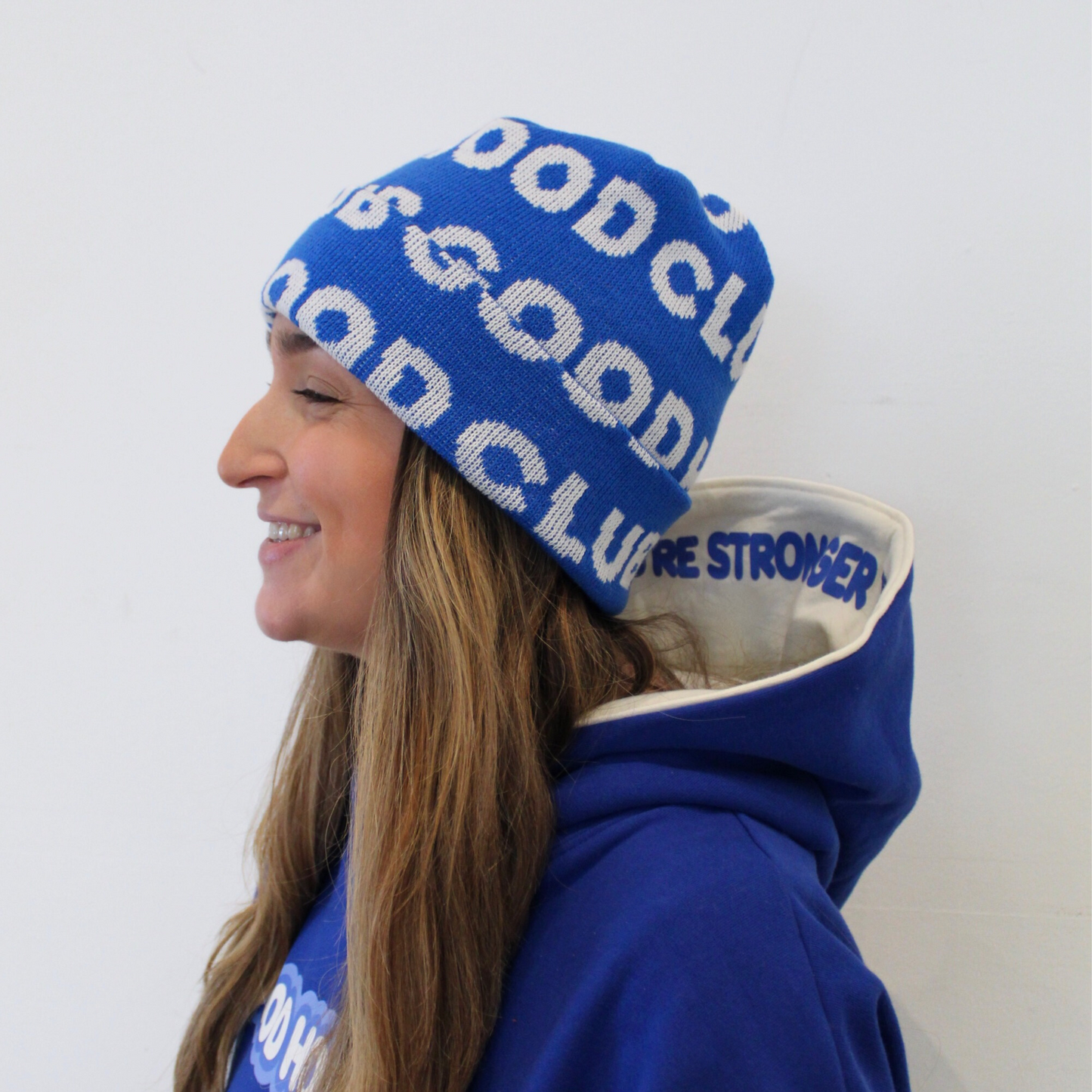 Holiday Hat in Royal Blue