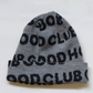 Holiday Hat in Heather Grey