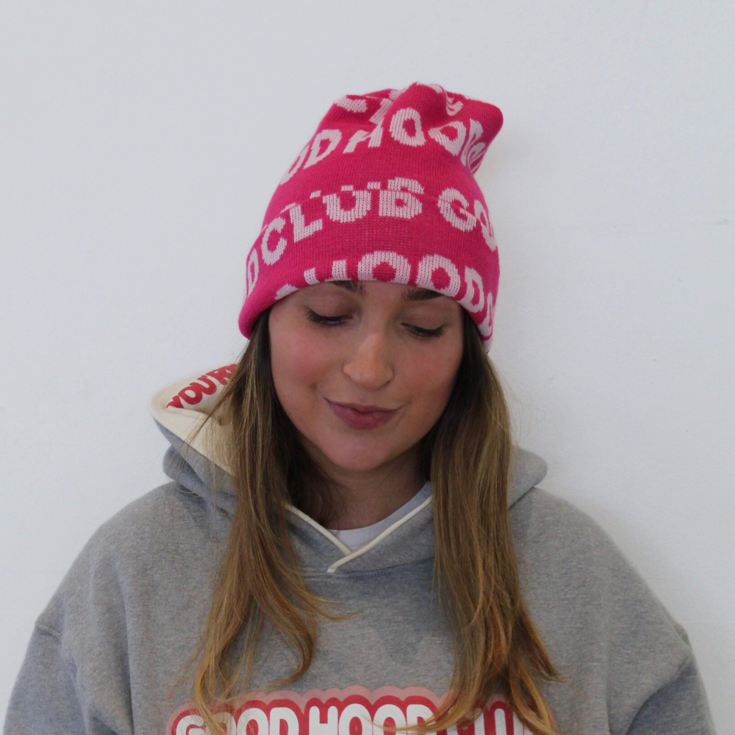 Holiday Hat in Magenta