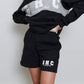 Varsity Shorts in Black