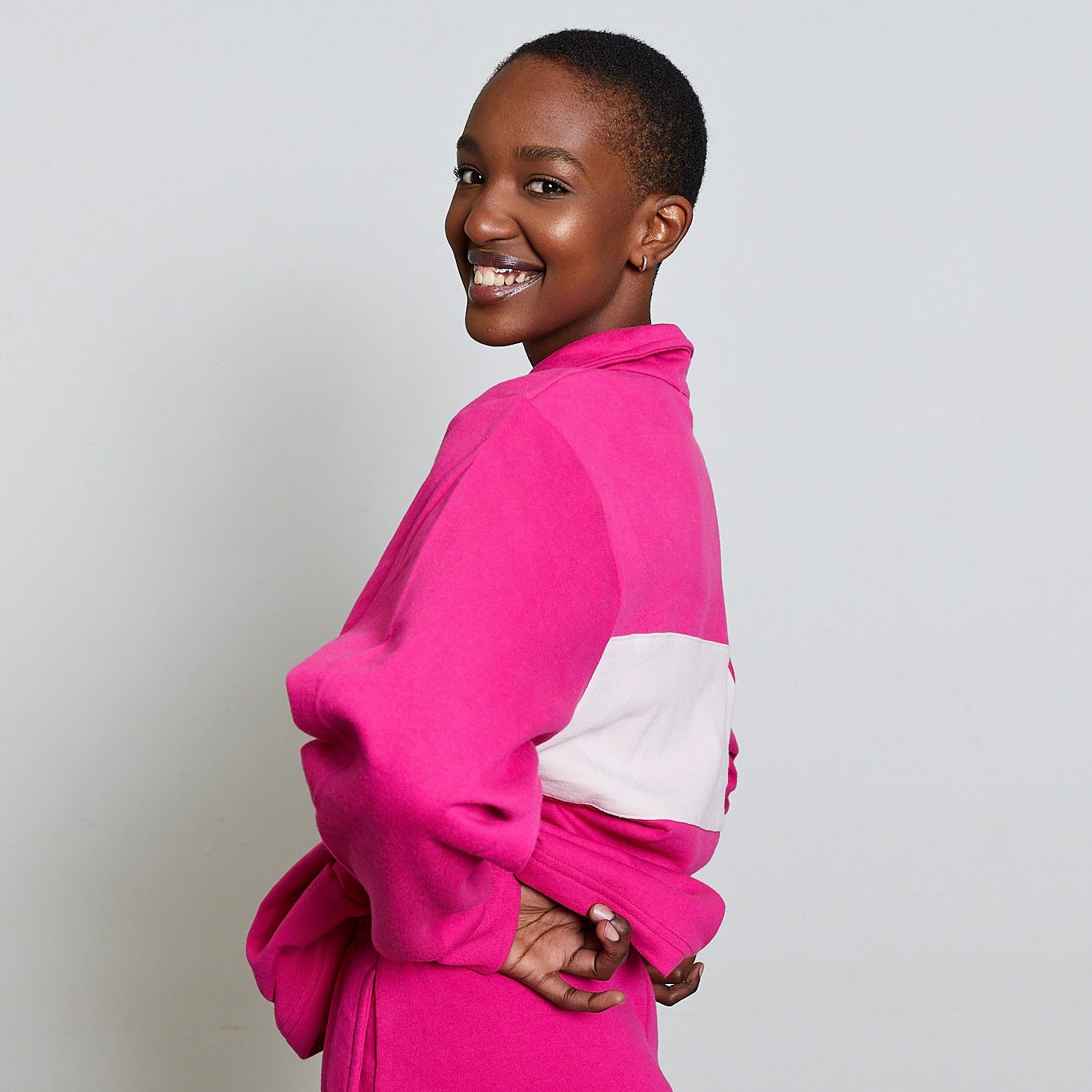 Limited Edition: Varsity Zip in Pink