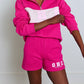 Limited Edition: Varsity Shorts in Pink