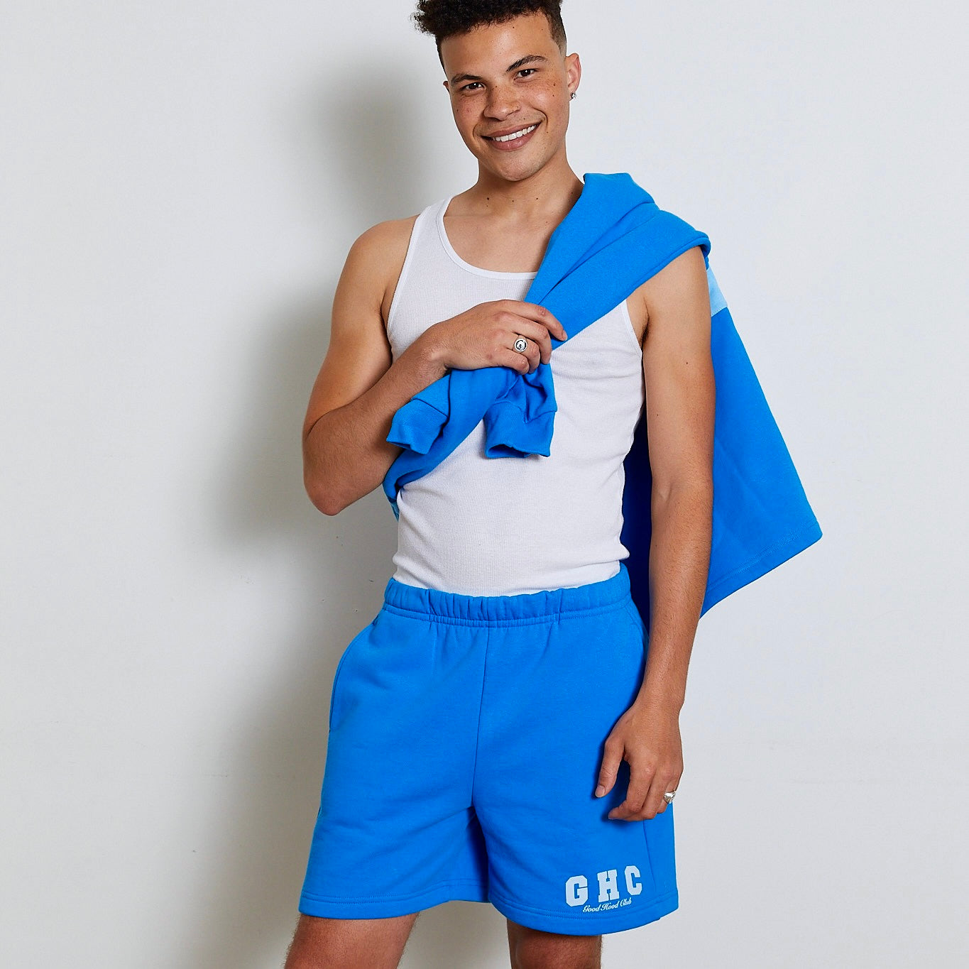 Limited Edition: Varsity Shorts in Blue