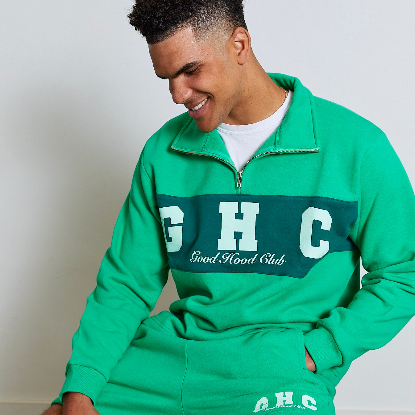 Limited Edition: Varsity Zip in Green