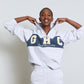 Varsity Zip in Ash Grey