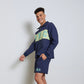 Varsity Shorts in Navy