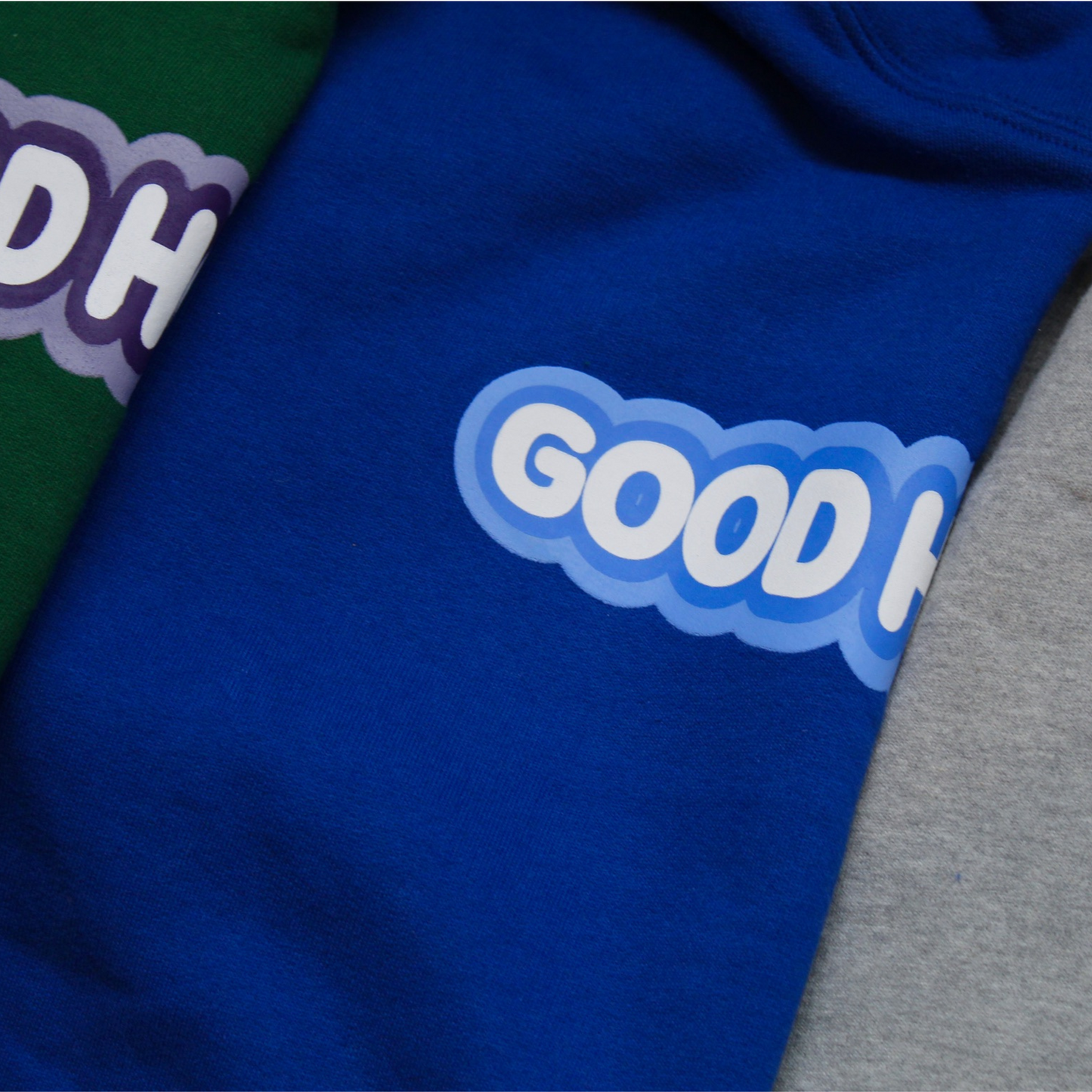 Holiday Hood in Royal Blue