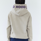 Heart Hoodie in Stone